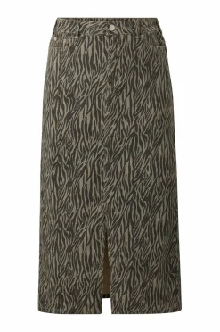 KAFFE Curve Denim skjørt kaLeonoma Denim Skirt