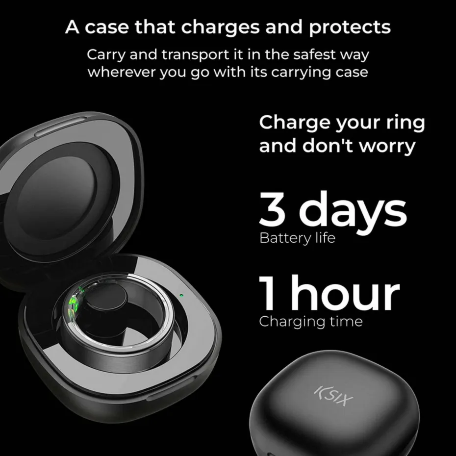 KSIX Smart Ring Saturn - S