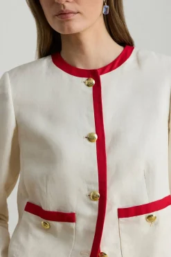Lauren Ralph Lauren Blazer LT Drapy Linen