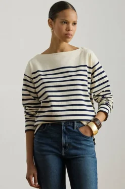 Lauren Ralph Lauren Collegegenser LT WT Pltd Jrsy-knt-Pullover