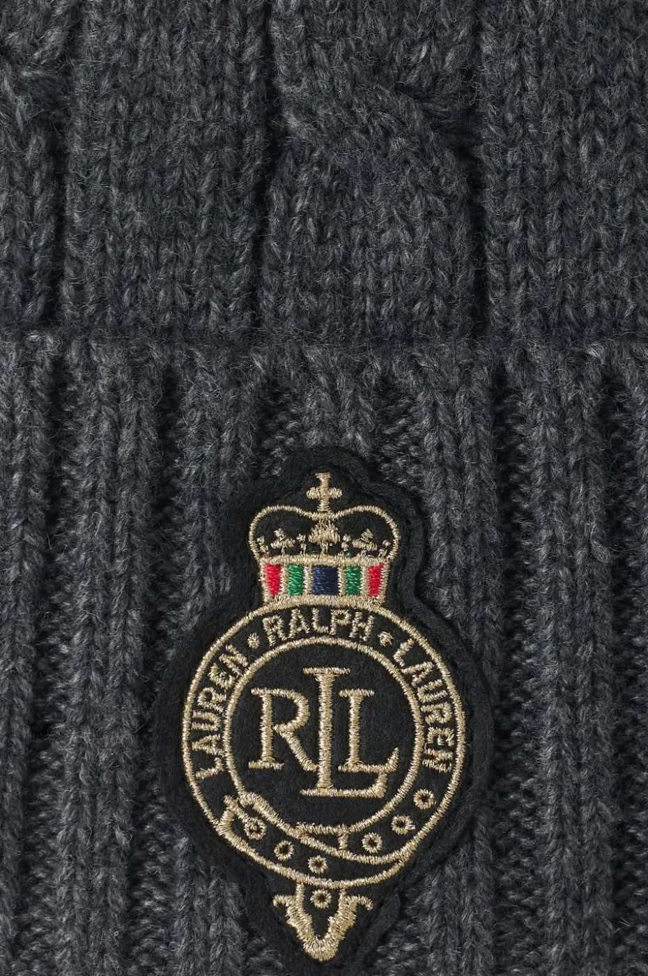Lauren Ralph Lauren Lue Polyester Blend-cable Crest Patch HT