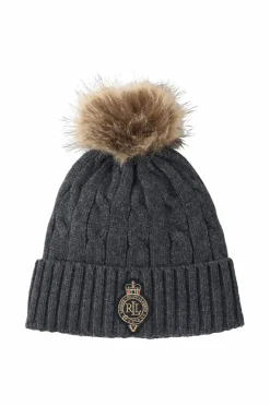 Lauren Ralph Lauren Lue Polyester Blend-cable Crest Patch HT
