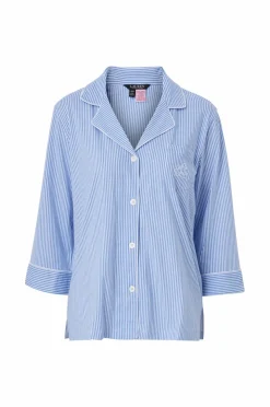 Lauren Ralph Lauren Pyjamas LRL Heritage 3/4 Sl Classic Notch PJ Set