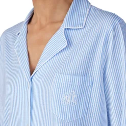 Lauren Ralph Lauren Pyjamas LRL Heritage 3/4 Sl Classic Notch PJ Set