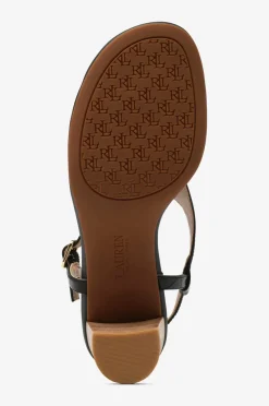 Lauren Ralph Lauren Sandaletter Large Croc Emboss-Westcott II-SN-Hes