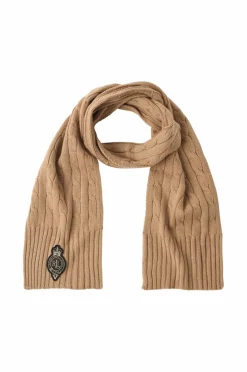 Lauren Ralph Lauren Skjerf Polyester Blend-cable Crest Ptch Scf