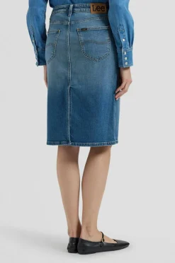 Lee Denim skjørt Midi