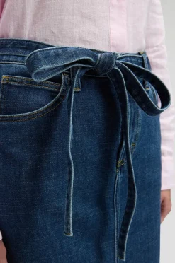 Lee Denim skjørt Midi Skirt With Bow