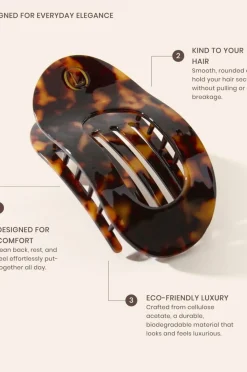 Lenoites Flat Hair Clip