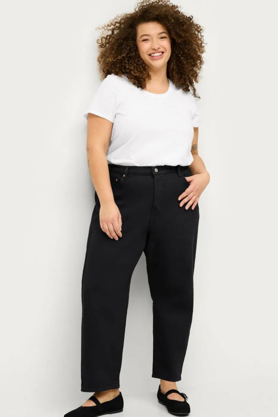 Levi's Plus Jeans 501 Crop Jive