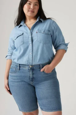 Levi's Plus Jeans-shorts PL Shaping Bermuda Clever Girl