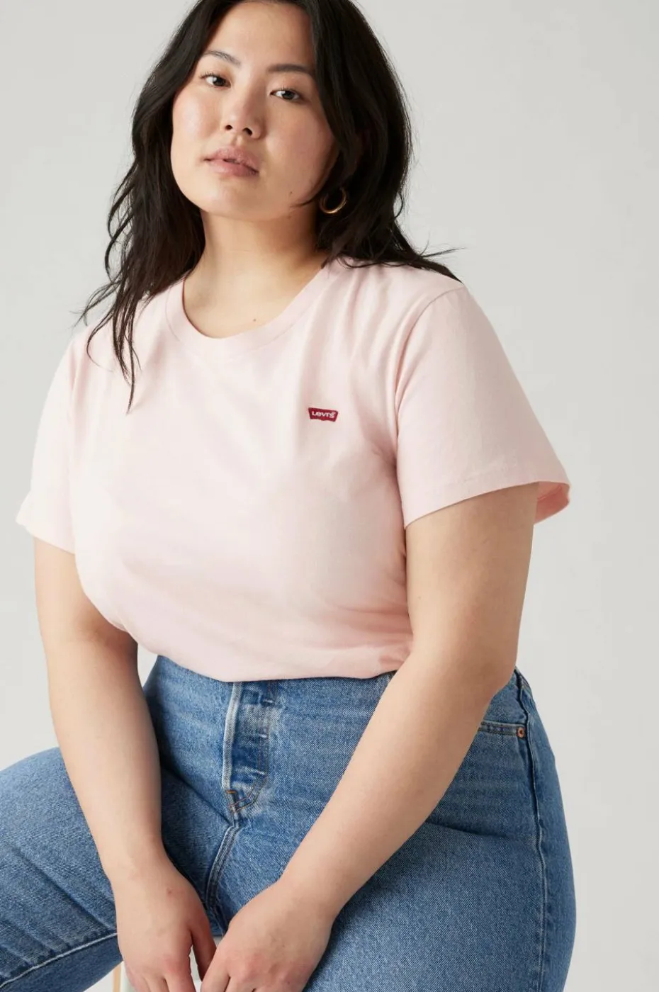 Levi's Plus Topp PL Perfect Crew