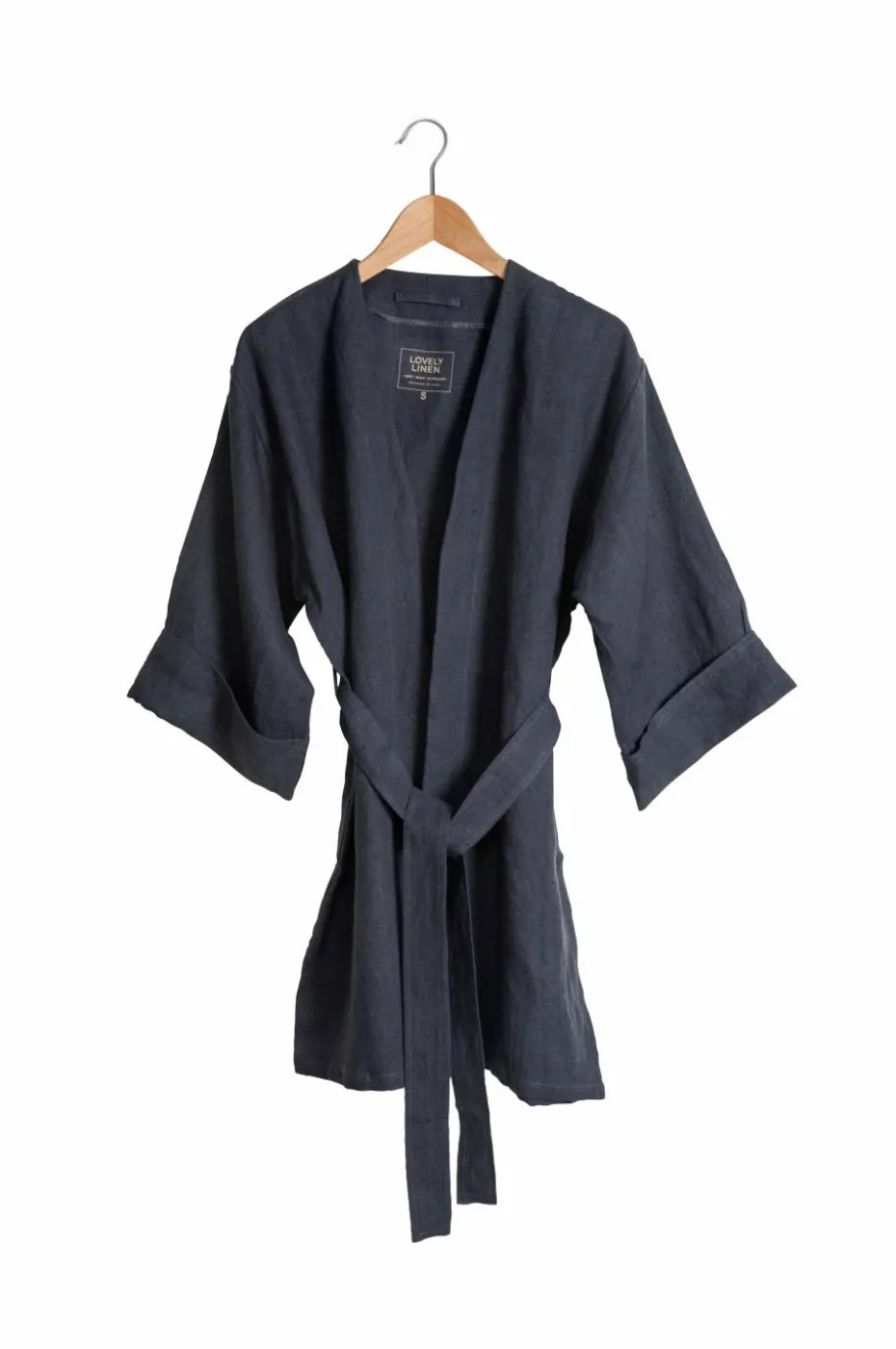 Lovely Linen Kimono Lovely i vasket lin