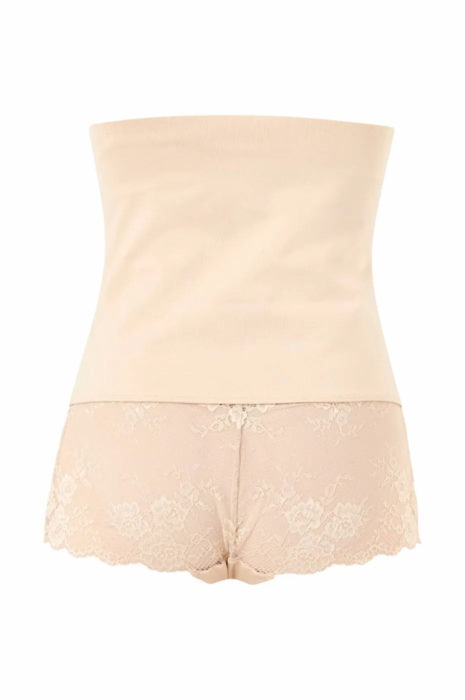 Maidenform Shapingtruse Hi Waist Lace Brief Medium Shape - medium support