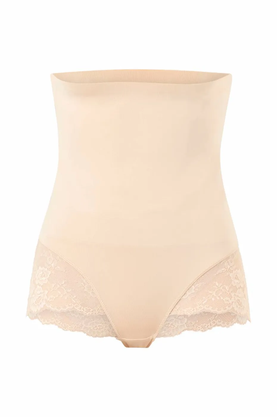 Maidenform Shapingtruse Hi Waist Lace Brief Medium Shape - medium support