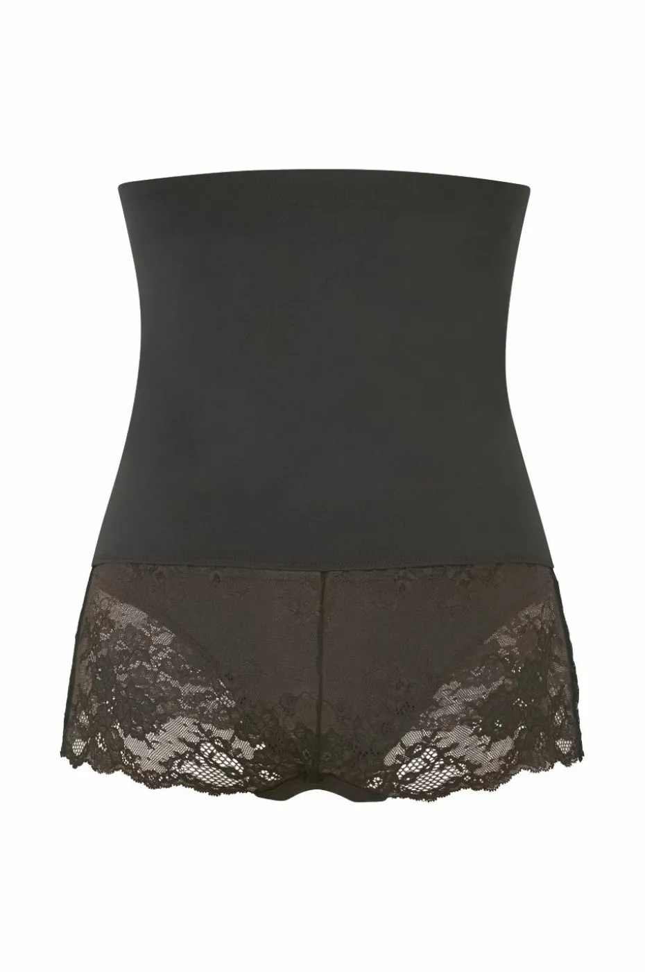 Maidenform Shapingtruse Hi Waist Lace Brief Medium Shape - medium support