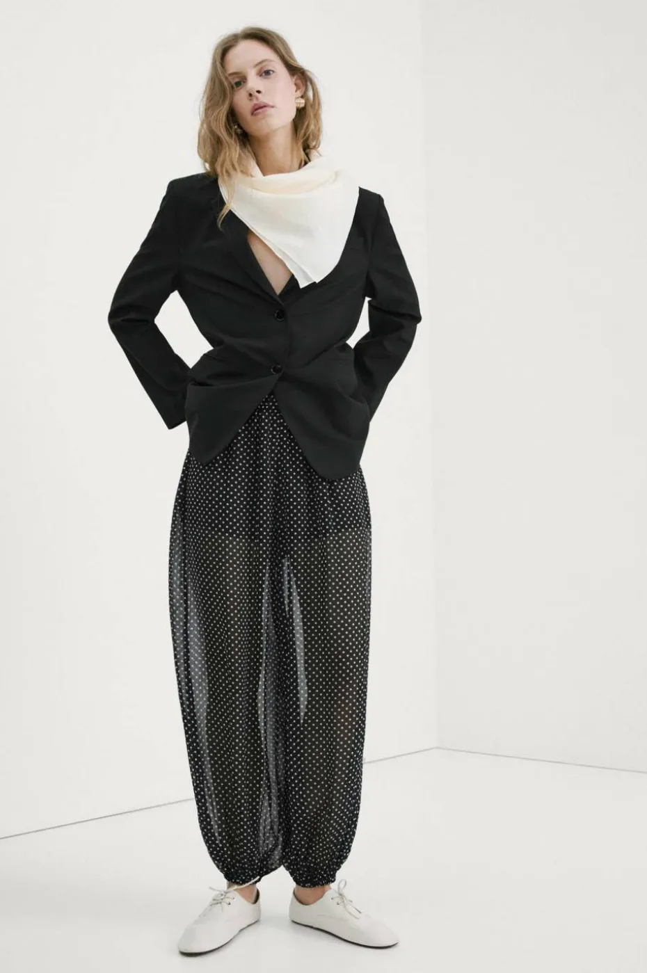 Mango Ballongbukser Trousers Poky