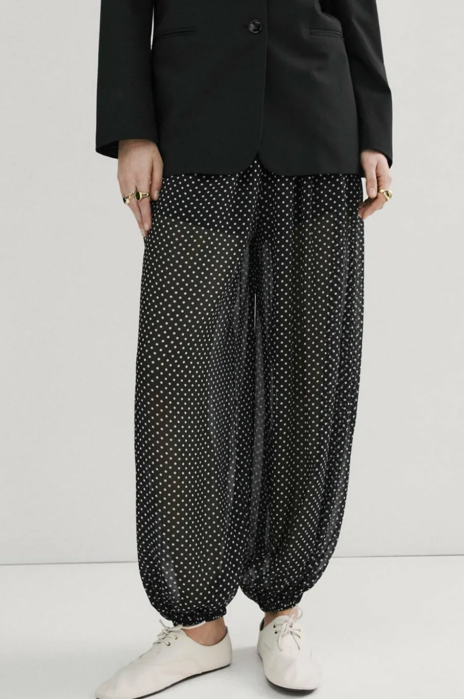 Mango Ballongbukser Trousers Poky