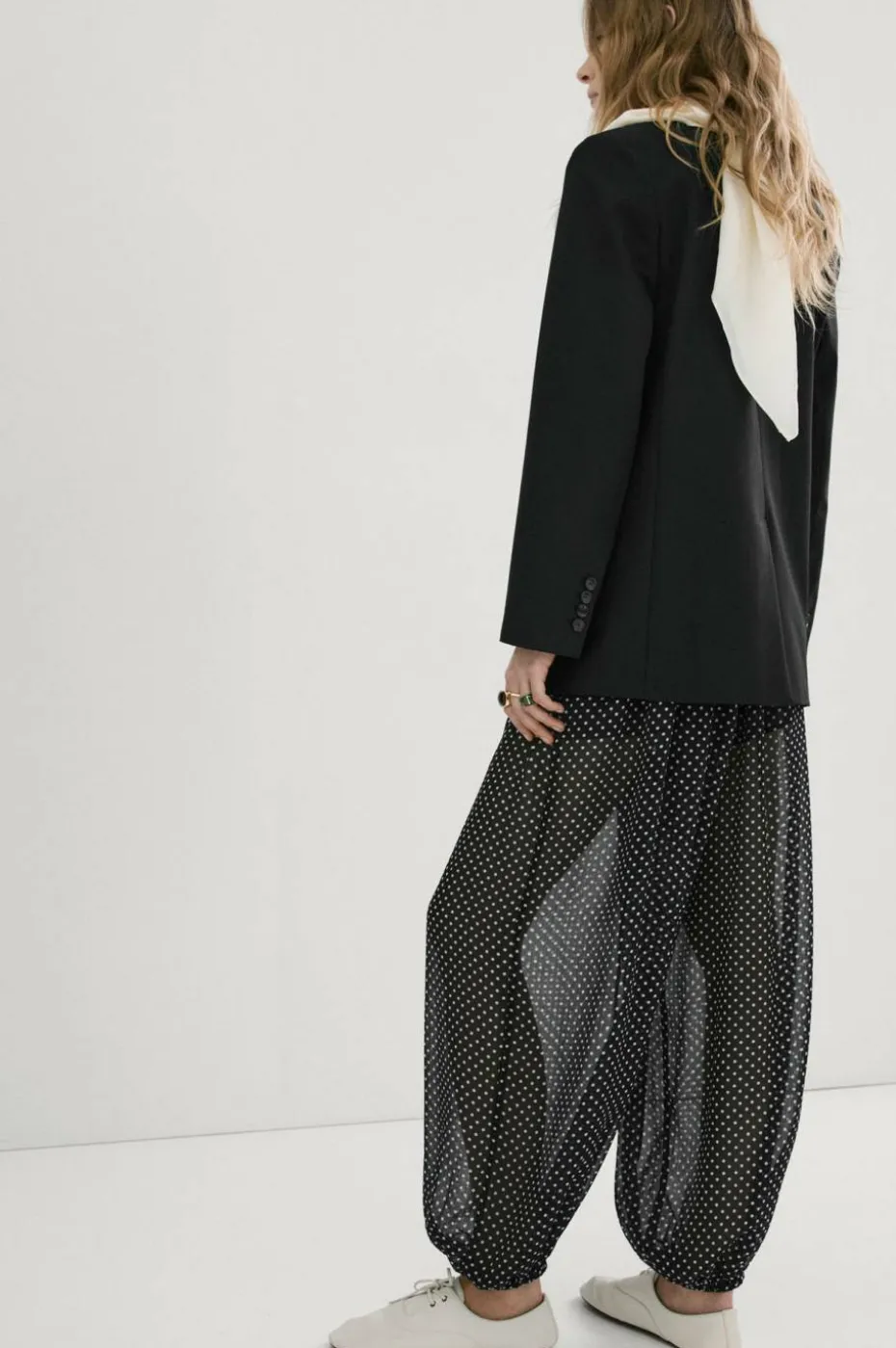 Mango Ballongbukser Trousers Poky