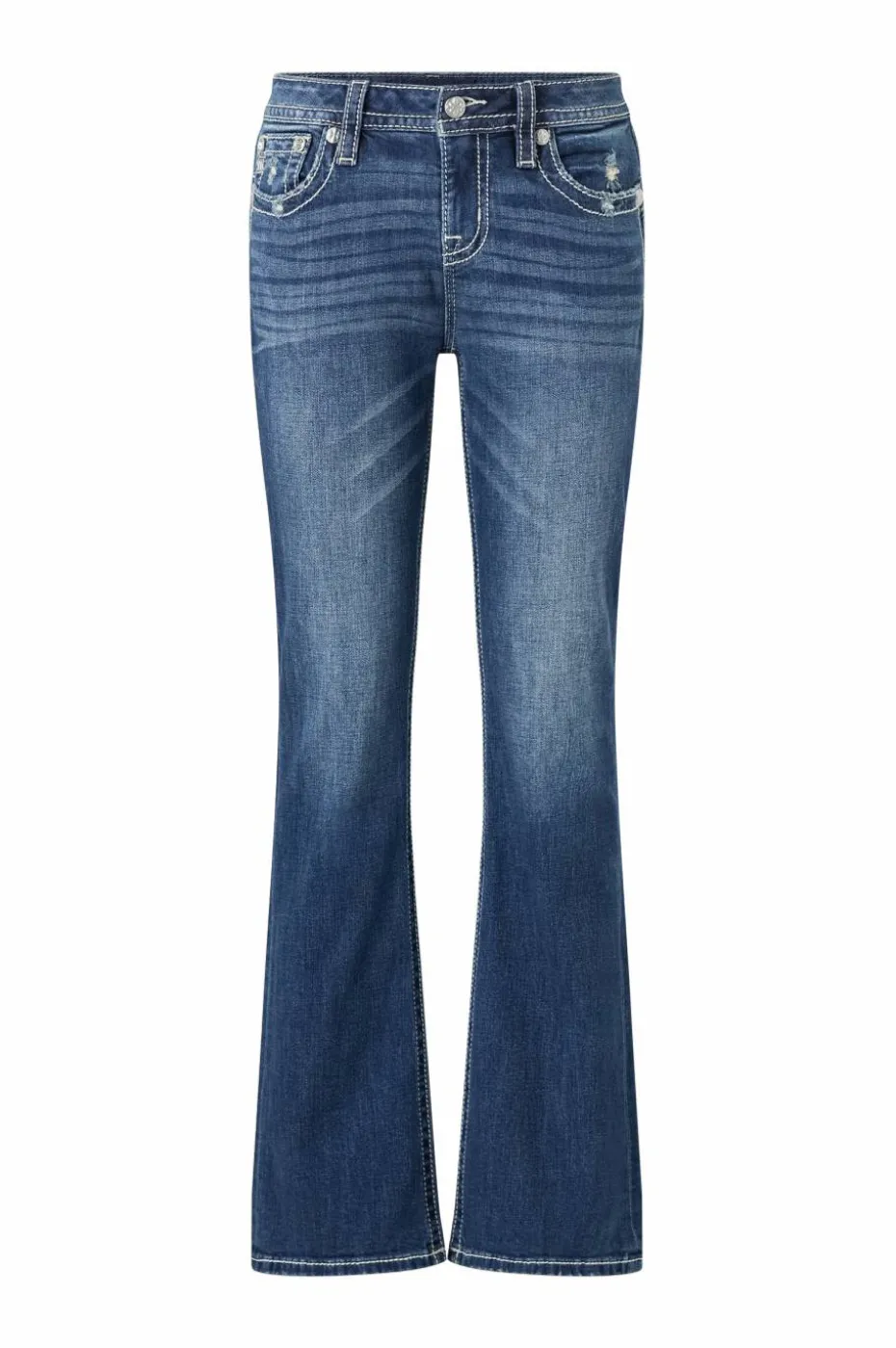 Miss Me Jeans Angel Kisses Bootcut Jeans
