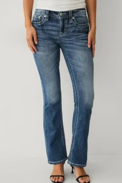 Miss Me Jeans Charmeine Wings Bootcut