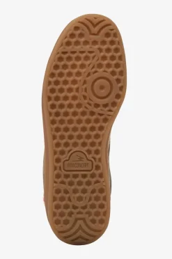 Moaconcept Joggesko Club Briar-root Washed Suede Orange Horsy Backtab
