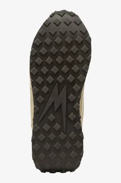 Moaconcept Joggesko Hype Pale Banana Nylon Suede Gray Backtab