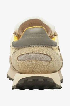 Moaconcept Joggesko Hype Pale Banana Nylon Suede Gray Backtab