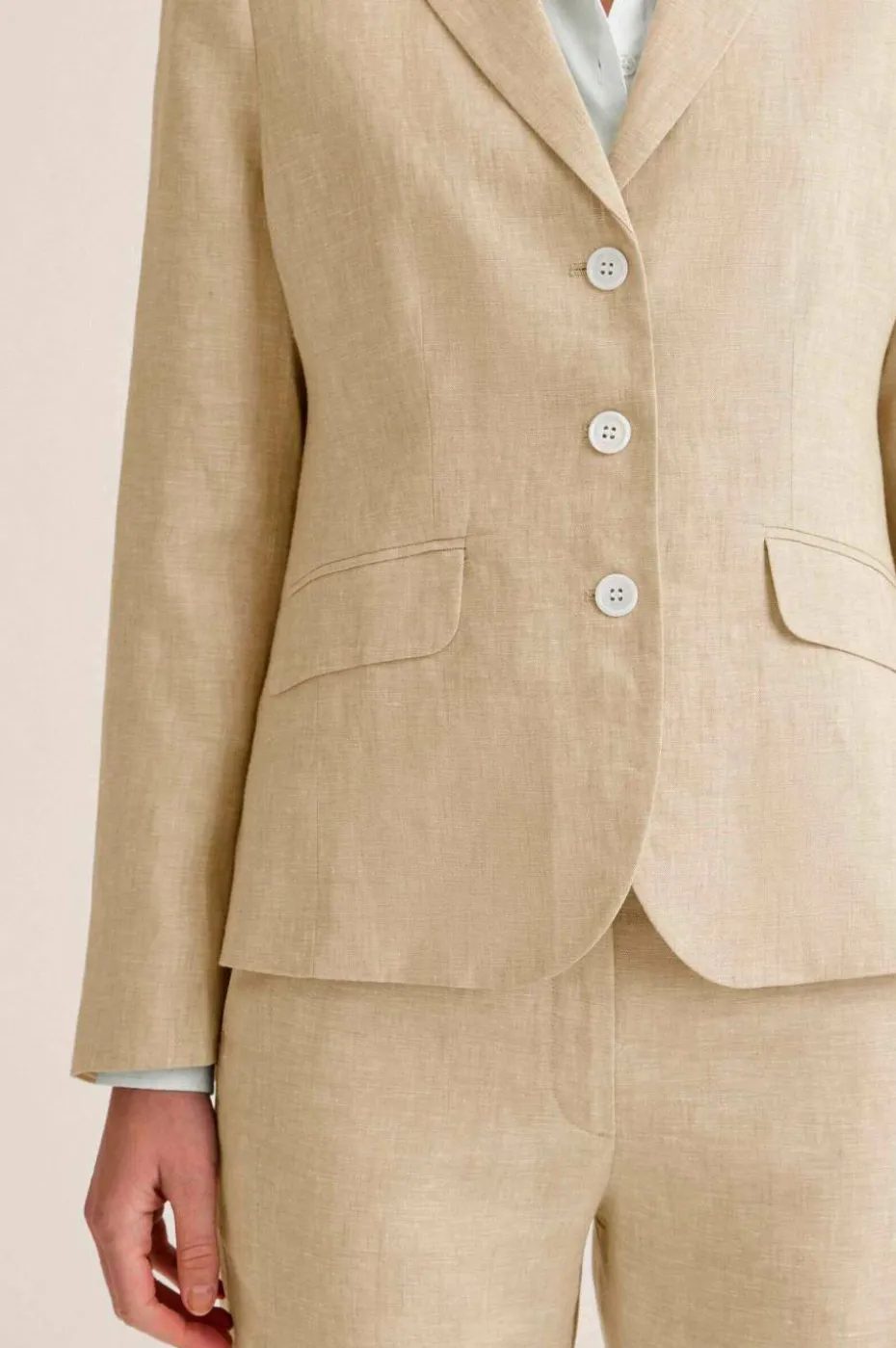 Newhouse Blazer i lin Amanda