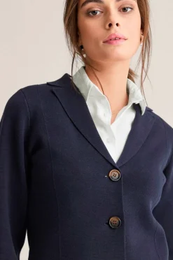 Newhouse Strikket blazer Kim