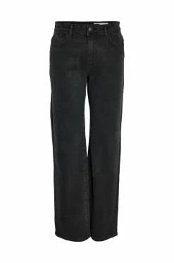 Noisy May Curve Jeans nmYolanda NW Wide Jns Blk Fwd Cur N