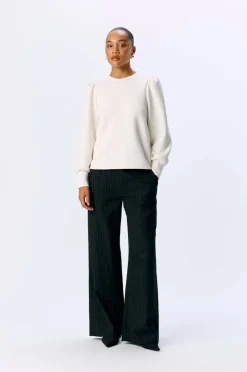 Object Collegegenser objAndrea RE L/s O-neck Top