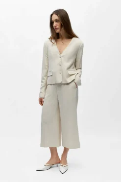 Object Culottebukser objSanne HW LO Culotte Pant