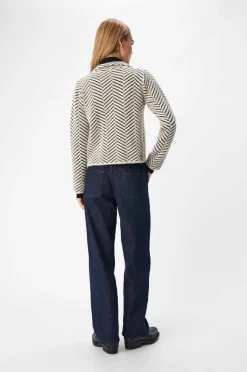 Object Jakke objWegas Knit L/S LO Sjacket 136
