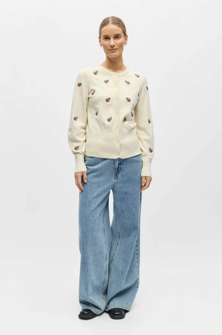 Object Kardigan objEbba Thess L/S RE Knit