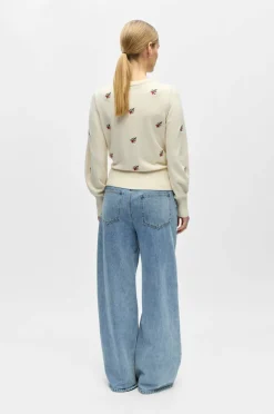 Object Kardigan objEbba Thess L/S RE Knit