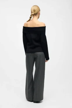 Object Pullover objReynard L/S RE Off Shoulder Knit