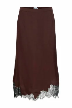 Object Skjørt objDalme MW Long Lace Skirt E AW FA