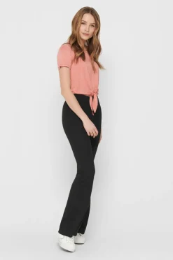 Only Bukse onlFever Stretch Flaired Pants