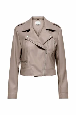 Only Carmakoma Biker jakke carCarmen Faux Leather Biker Otw NO