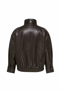 Only Carmakoma Bomberjakke carJulia Faux Leather Ovz.