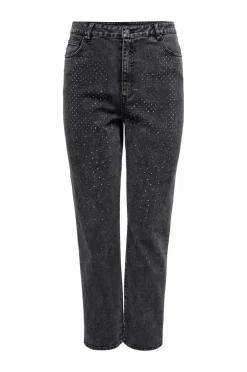 Only Carmakoma Jeans carEmily HW Straight Rhs Dnm Gua B
