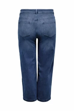 Only Carmakoma Jeans carWilly HW Crop Wide Rea096