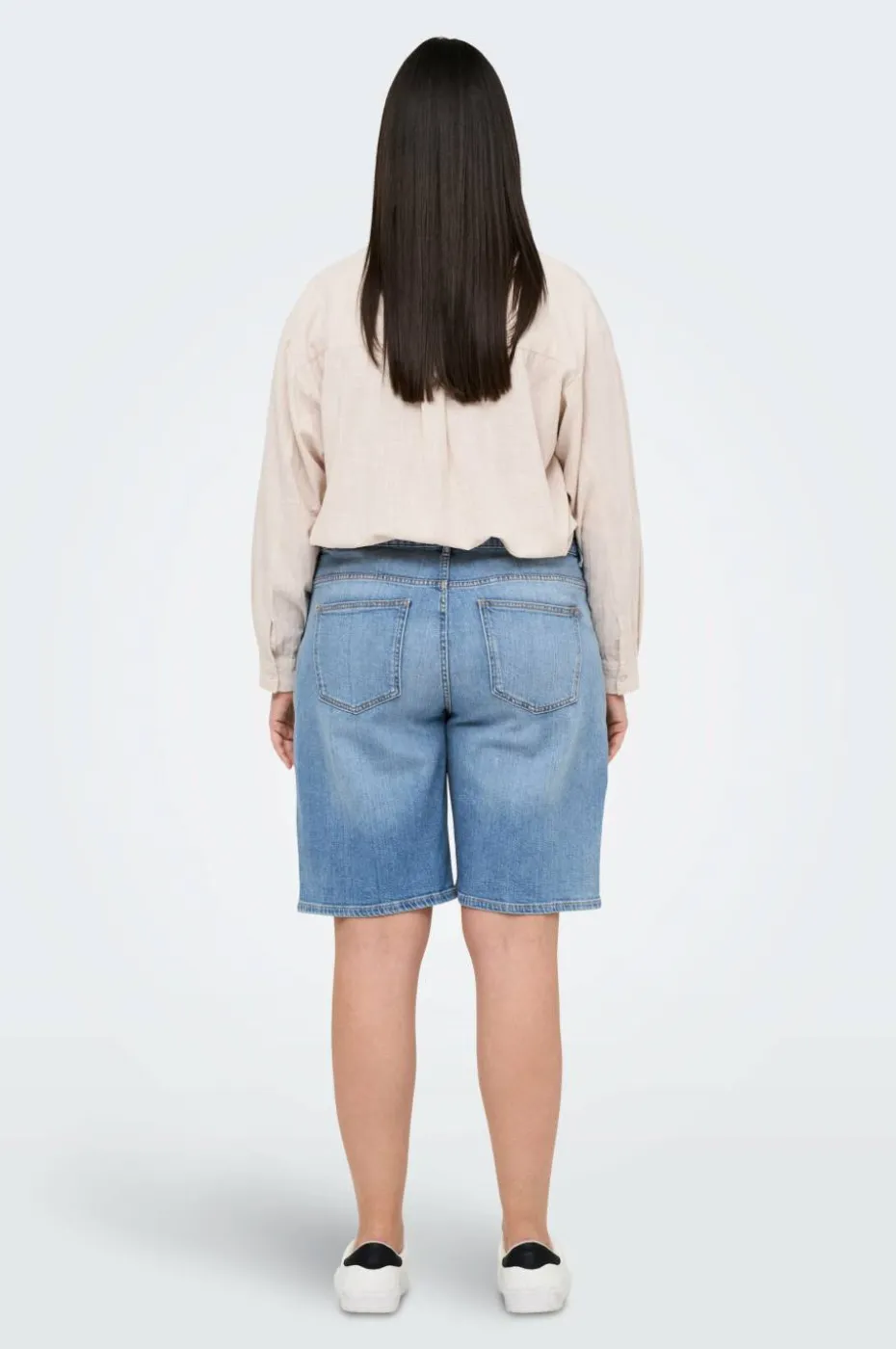 Only Carmakoma Jeans-shorts Carsonny HW Wide