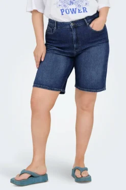 Only Carmakoma Jeans-shorts Carsonny HW Wide