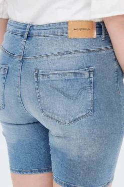 Only Carmakoma Jeans-shorts carLola Reg Dest Dnm Short