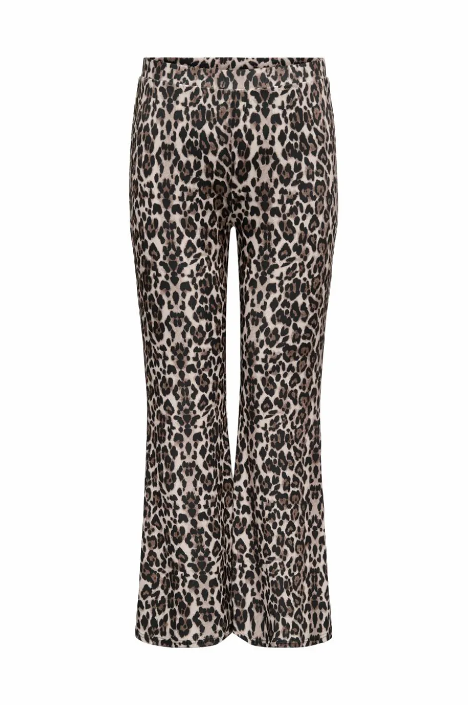 Only Carmakoma Leggings carAnna Rib Flared Aop Jrs