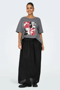 Only Carmakoma Maxi skjørt carVenedig Life Long Skirt
