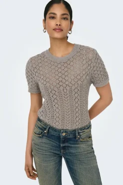 Only Genser onlSaga SS O-neck Knt