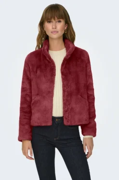 Only Jakke onlNewvida Life Faux Fur Jacket Otw